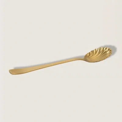 Bidkhome Good Morning Cooking Spoon Set In Gold