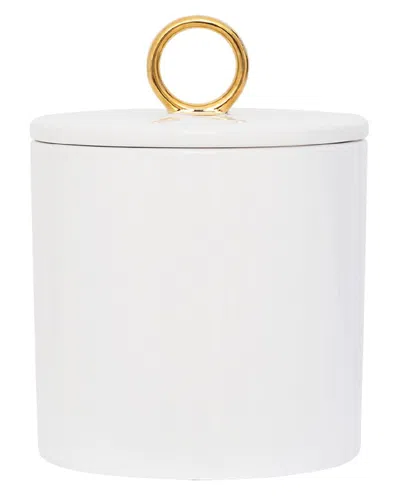 Bidkhome Good Morning Storage Jar In White