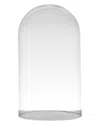 Bidkhome Hugo Bell Jar Clear Glass Dia 6.5 Transparent