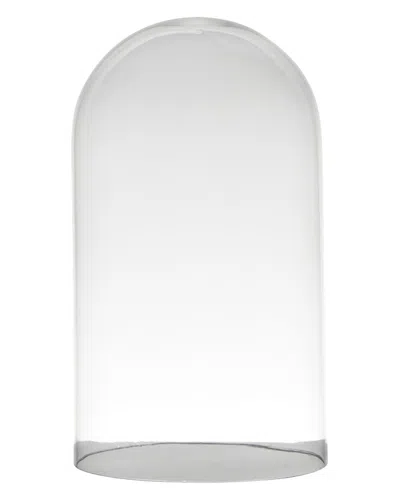 Bidkhome Hugo Bell Jar Clear Glass Dia 6.5 Transparent