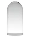 Bidkhome Hugo Bell Jar Clear Glass Dia 7.5 Transparent