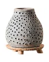 Bidkhome Lantern Tealight Oria Grey No Color In Neutral