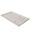 Bidkhome Large Terrazzo Tray In White