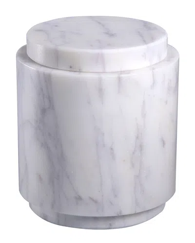 Bidkhome Marble Round Canister