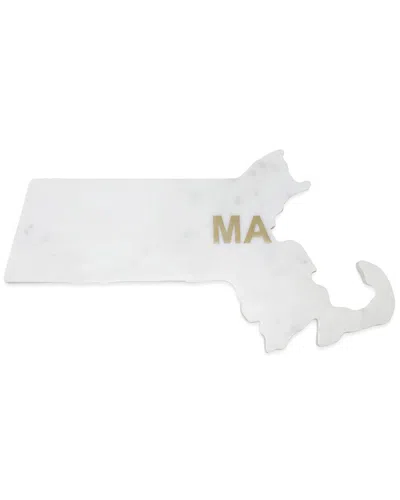 Bidkhome Massachusetts Cutting Board In White