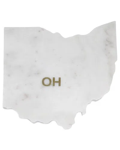 Bidkhome Ohio Cutting Board In White