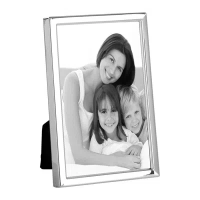 Bidkhome Ron Frame For Picture 4x6 In Silver