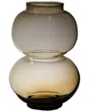 Bidkhome Round Duo Mouthblown Recycled Glass Vase