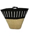 Bidkhome Seagrass Bag In Black