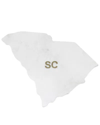 Bidkhome South Carolina Cutting Board In White