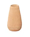 Bidkhome Tall Texture Pot In White