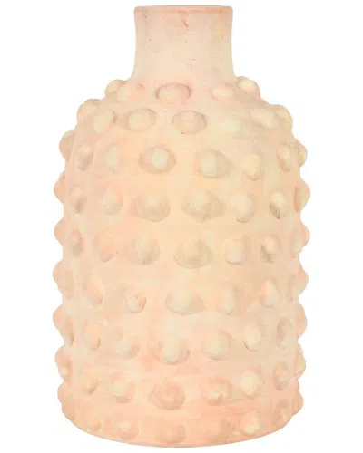 Bidkhome Terracotta Vase In Neutral