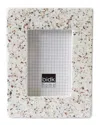 Bidkhome Terrazzo Photo Frame In White
