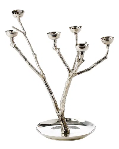 Bidkhome Twiggy S Candle Holder In Silver