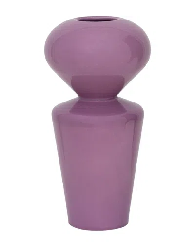 Bidkhome Vase Freja In Purple