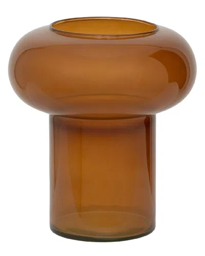 Bidkhome Vase Havva In Brown
