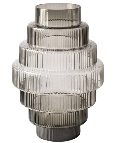 Bidkhome Vase Steps Small In Gray