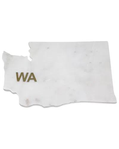 Bidkhome Washington Cutting Board In Gray