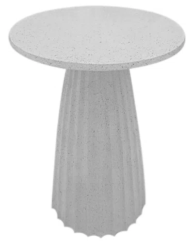 BIDKHOME BIDKHOME ALUMINUM SIDE TABLE