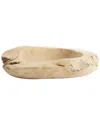 Bidkhome Yaovi Wood Abstract Rustic Decorative Bowl In Brown