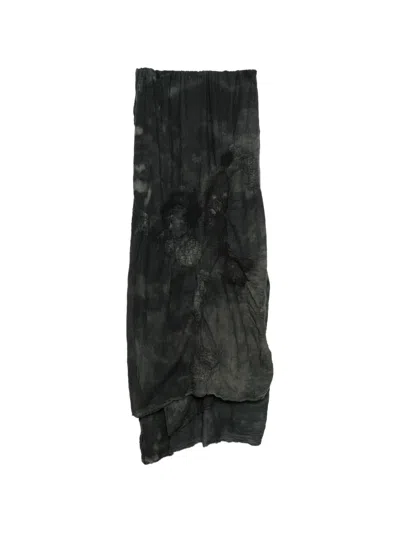 Biek Verstappen Felted Scarf In Black