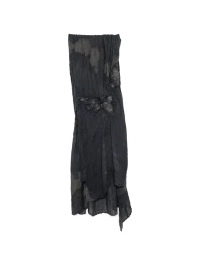 Biek Verstappen Felted Scarf In Gray