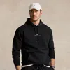 Big & Tall - Logo Double-knit Hoodie In Brown
