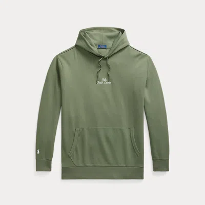 Big & Tall - Logo Double-knit Hoodie In Green