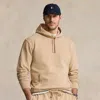 Big & Tall - Loopback Fleece Hoodie In Brown