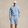 Big & Tall - Loopback Fleece Short In Blue