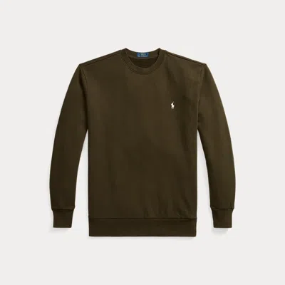 Big & Tall - Loopback Fleece Sweatshirt In Burgundy