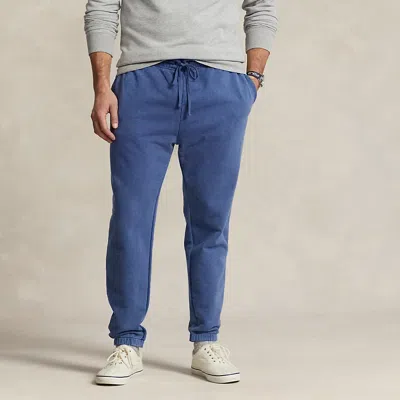 Big & Tall - Loopback Fleece Tracksuit Bottoms In Blue