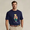 Big & Tall - Polo Bear Jersey T-shirt In Blue
