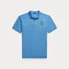 Big & Tall - Polo Bear Mesh Polo Shirt In Blue