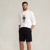 Big & Tall - Polo Prepster Stretch Chino Short In Black