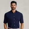 Big & Tall - Seersucker Shirt In Blue
