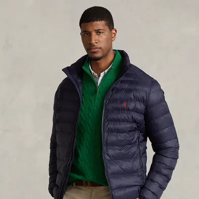 Big & Tall - The Beaton Packable Jacket In Blue