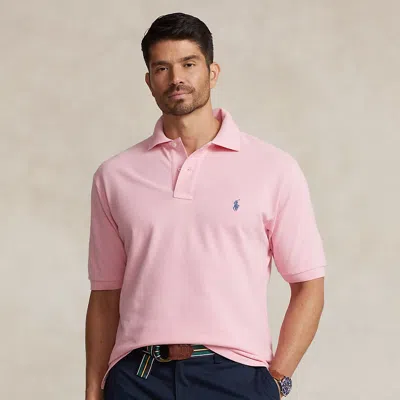 Big & Tall - The Iconic Mesh Polo Shirt In Pink