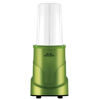 Big Boss Personal Countertop Blender In Green