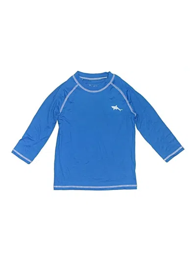 Pre-owned Big Chill Kids' 3/4 Sleeve T-shirt In Blue