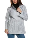 Big Chill Zip Pocket Anorak In Silver