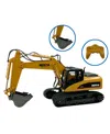 Big Daddy Mag-genius Die Cast 15 Channel Rc Fully Functional Excavator Toy In Multi