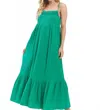 Big Hit Fashion Rebecca Maxi Dress In Green In Green
