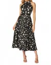 Big Hit Fashion Women's Julia Pleated Dress In Black In Black