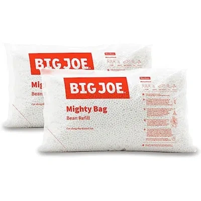 Big Joe Bean Bag Replacement Filler 100l In White