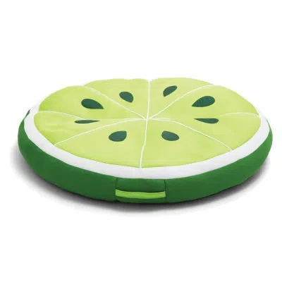 Big Joe Fruit Slice Pool Lounger In Lime