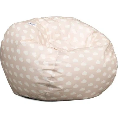 Big Joe Standard Classic Bean Bag In Beige 100% Polyester