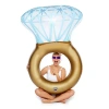 Big Mouth Bling Ring Pool Float In Multi