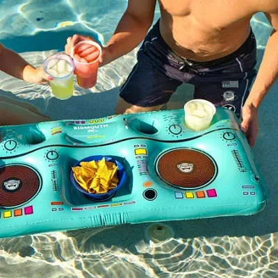 Big Mouth Dj Table Beverage Float In Multi