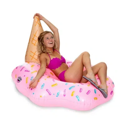 Big Mouth Melting Ice Cream Pool Float In Multi